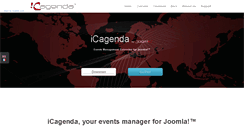 Desktop Screenshot of icagenda.com