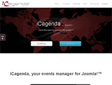 Tablet Screenshot of icagenda.com